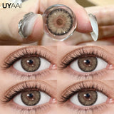 Popxstar  Color Contact Lenses Natural Contact Lens NEW Siri Series Makeup Colored Pupils Cosmetics Beauty Green Lenses Blue Pupils