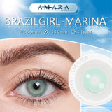 Natural Color Lens Eyes 2pcs Color Contact Lenses For Eye Blue Beauty Contact Lenses Eye Yearly Cosmetic Color Lens