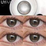 Eye Color Lens Beauty Black Lenses Natural Gray Colored Contact Lenses Big Eye Fashion Eyes Lenses Makeup Green Lens
