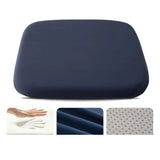 Popxstar 40x40cm Memory Foam Seat Cushion Memory Cotton Office Student Seat Cushion Hemorrhoid Cushion Prolonged Sitting God Tool JAF134