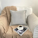 45x45cm High Quality Pillow Case Pillow Case Light Luxury Nordic Home Pillowcase Sofa Plush Cushion 21 Color Pillow Case