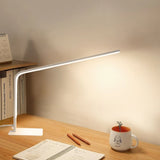 Popxstar  USB powered LED reading desk lamp with eye protection design, adjustable brightness and color change, suitable for home office a