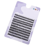 Popxstar 160 Rows Cluster Lashes Faux Mink Eyelashes Cluster Natural Eyelash Extension 3D Russia Strip Individual Eyelashes Cluster