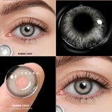 Popxstar  Natural Color Lens Eyes 2pcs Color Contact Lenses For Eyes Beauty Contact Lenses Eye Cosmetic Color Lens Eyes