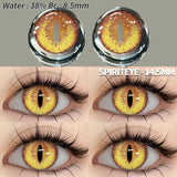 Popxstar  Cosplay Color Contact Lenses for Eyes Anime Eye Lens 1Pair White Black Lenses Contact Lenses Cosmetic Color Lens Eyes
