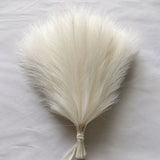 Popxstar 10Pcs Artificial Pampas Grass Bouquet For Home Wedding Decoration Party Room Decor Bedroom DIY Flower Wall Vase Fake Plant Reed