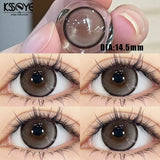 Popxstar  1 Pair Natural Contact Lenses for Eyes Myopia Prescription Fashion Eyes Color Lenses Makeup Beauty Yearly Fast Shipping