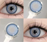 Popxstar New Natural 2-Piece Color Contact Lenses Blue Green Beautiful Pupil High Quality Soft Lenses Diopters Myopia Degree Year