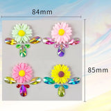 Tattoo Tool Adhesive Makeup Diamond Sticker 3D Crystal Temporary Rhinestone Tattoo Diamond Mask Festival Face Stickers Party