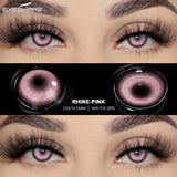 New Red Lenses Halloween Colored Contact Lenses Cosplay Pink Eyes Lens Anime Eyes Blue Green Makeup Contact Purple Lens