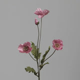 Popxstar spring decor Artificial Flowers Fake Poppy Silk Flowers Long Stem Housewarming Garden Table Wedding DIY Party Wedding Bridal Bouquet Decor