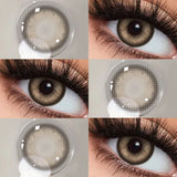 Popxstar Color Contact Lenses Colored Fashion Beauty Lenses for New User Makeup Green Contact High Quality Natural Contact