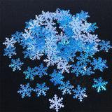 Popxstar  300Pcs/Bag Snowflake Frozen Party Snowflake Christmas Decorations For Home Winter Decorations Wedding Party Decoration