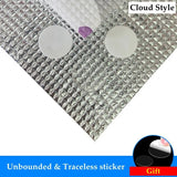 Popxstar Window Glass Shading Film Sun Shade Protector Pad Room Office Sunshine Room Insulation Film Anti UV Sunshade Aluminum Foil