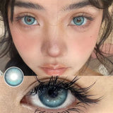 1pair Color Contact Lenses Softlens for Eyes Lenses Cosmetic Eyecontacts