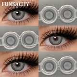 1 Pair Contact Lenses Big Brown Lenses for Eyes Beauty Pupils Comestic Eye Color Len Korean Pupils Makeup Accessoriess
