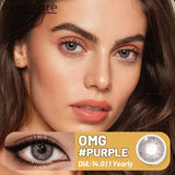 Color Contact Eye Color Lenses Makeup Natural Brown Lens Cosmetics Gray Eyes Lenses Woman Makeup Softlenses