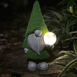 Popxstar  Solar Garden Gnome Watering Can Statue Light Whimsical Garden Statue Decor For Outdoor Courtyard Garden Lawn Landscape Decor