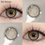 Popxstar 1Day Color contact Lenses Viviring Super Nature Pupils with Prescription Myopia Lenses Degree 0~-8.00 for Asian