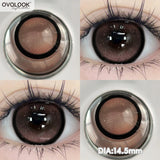 Popxstar  1 Pair Super Contact Lenses for Eyes Fashion Color Pupils Makeup Eye Lenses Green Contact Lenses Pink Brown Blue Lenses