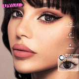 Popxstar NEW Color Contact Lenses for Eyes Cosmetics Blue Contact Lenses Brown High Quality Natural Contact Lenses Gray  Lenses
