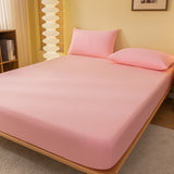 Popxstar 1 Piece of Solid Color Matte Bed Sheet, Solid Color Bed Cover for Bedroom, Bedding (excluding Pillowcases)