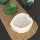 Turtle Backed Bamboo Leaves Silicone Mold for Handmade Secure Soap Resin Crafts DIY Botanical  Artisan Creative Design Clay Mold