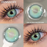 Popxstar  Fashion Colorcon Contact Lenses for Eyes Blue/Green/Brown Natural Lenses 1pair Yearly Cosmetics Pupils Color Eyes Lens