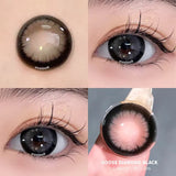 Popxstar 1 Pair Super Natural Contact Lenses for Eyes Beauty Pupil Color Lens for Myopia Eyes Yearly Use Comestic Eye Color Lens