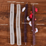 Popxstar  DIY Long Branch Shaped Candle Silicone Tree Branch Epoxy Resin Molds Candle Making Kit Simulation Mold Home Decoration Ornament