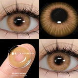 Popxstar  New Colored Contacts Lenses for Eyes Fashion Blue Contact Lens Brown Lenses Gray Pupils Yearly Cosmetic Green Contacts