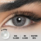1 Pair NEW Colored Pupils Makeup Green Contact Lenses Beauty Women Colored Pupils Cosmetic Brown Natural Lenses Yearly