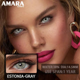 Popxstar  Brown Colored Contact Lenses Natural Look Green Eye Lenses Gray Contact Gray Lenses Fast Delivery Green Eye Lens