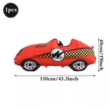 Popxstar  Racing Theme Party Decor Black and White Plaid Wheel Balloon Sport Car Traffic Light Balloon Kids Birthday Racing Party Supplies