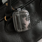 Popxstar  Wave Edging Coconut Tree Gradient Transparent Silicone Earphone Case for AirPods Pro 2 3 1 3nd Generation Bluetooth Charging Box