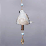 Popxstar  Ceramic wind chimes auspicious hanging decoration Chinese wind chimes creative home birthday gift