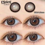 Popxstar  1Pair Natural Contact Lenses for Eyes Myopia Prescription Eyes Color Contact Lenses Beauty Pupil Yearly Use