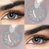 Popxstar  Blue Contact Lenses Colored Contacts for Eyes 1 pair Brown Eye Lenses Gray Lenses Yearly Cosmetic Makeup Eye Contacts