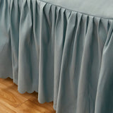 Popxstar Korean Lace Ruffled Bed Skirt 1pc Bedroom Bed Cover Bed Skirt Non-slip Mattress Cover Bedsheet Bedspread Solid Color Bed Decor