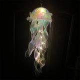Popxstar Jellyfish Pendant Lamp Portable Jellyfish Lamp Luminous Jellyfish Artificial Jellyfish Glowing Jellyfish Ornament Decoration