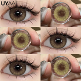 Colored Contact Lenses  Women Beauty Colored Pupils Green Natural Look Lenses Brown Contact Lenses Blue Contact Lenses