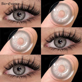Popxstar Colored Contact Lenses 1Pair Y2K Fashion Lenses Year Disponible for New User, Korean Contacts Lenses for Eyes