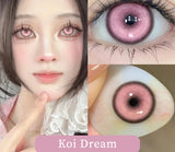 Popxstar 1 Pair New Kio Style Color Contact Lenses with Diopter Myopia Eyes Halloween Cosplay Contacts Lens  Makeup Yearly
