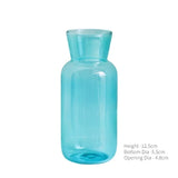 Popxstar Mini Glass Table Vase Creative Flower Vase Decorative Glass Bottles Wedding Centerpieces Home Decor Vase Decoration Home