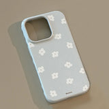 Cute Flowers Lovely Floral Matte Case for IPhone 13 14 16 15 Pro Max Shockproof Protective Cover for Iphone 17 Pro Max Case