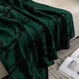 Popxstar deer plush knitted new product bow knitted blanket one blanket multi-purpose sofa air conditioner blanket