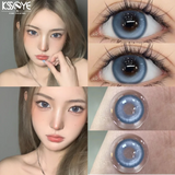 2pcs Color Contact Lenses Blue Natural Pupils High Quality Brown Circle Lense Beauty Fashion Health Lens Cosmetics Yearly
