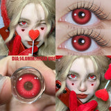 Popxstar  2pcsCosplay Anime Eyes Lenses for Eyes Makeup Sharingan Beauty Contact Lenses Eye Cosmetic Color Lens Eyes