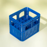 Popxstar  3D Printed Beer Crate Style AA/AAA Battery Storage Boxes Stackable Battery Organizer Home Office Desktop Decor Storage Tool Gift