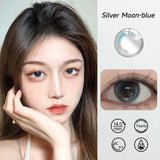 Popxstar 2PCS/PAIR Blue Moon Contact Lenses Natural Colored Eye Lenses Beauty Eye Color Lens Fast Shipping Prescription Lenses